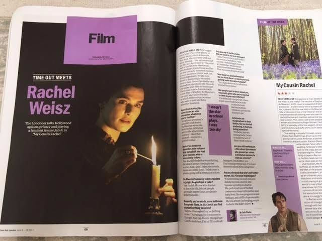 Time Out Magazine June 2017 Grayson Perry Taylor Mac Rachel Weisz Richard Dawson