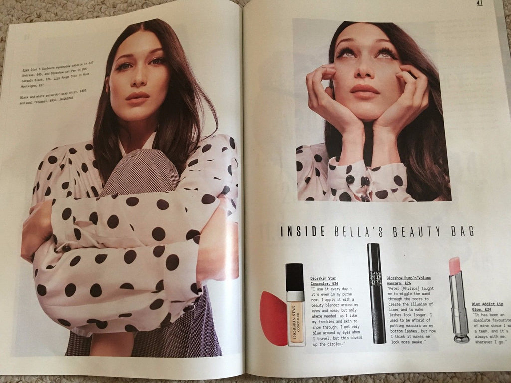 Bella Hadid Photo Cover UK interview Style Magazine April 2017