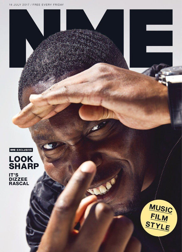 NME Magazine 7th July 2017 Dizzee Rascal Cover Interview