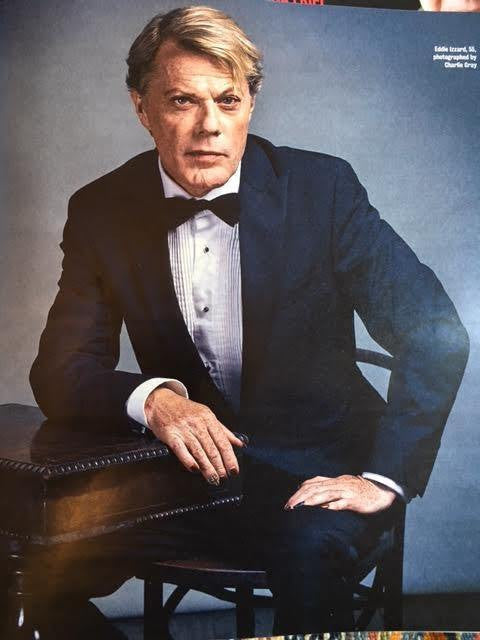 EDDIE IZZARD Interview The Times UK magazine 20 May 2017