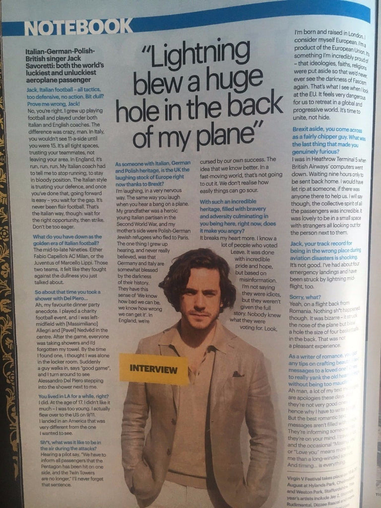 UK Shortlist magazine July 2017 Woody Harrelson Gary Numan Jack Savoretti