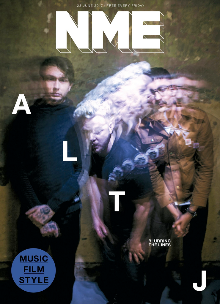 NME Magazine June 2017 - ALT-J Photo Cover Interview - Blurring The Lines