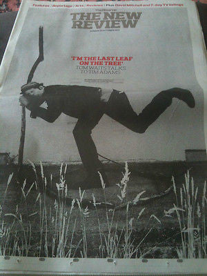 TOM WAITS BRAND NEW INTERVIEW UK COVER NEW REVIEW MAGAZINE OCTOBER 2011