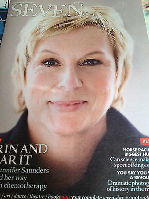 NEW Seven MAG = JENNIFER SAUNDERS SIMON RUSSELL BEALE ANDY KERSHAW BILLIR PIPER