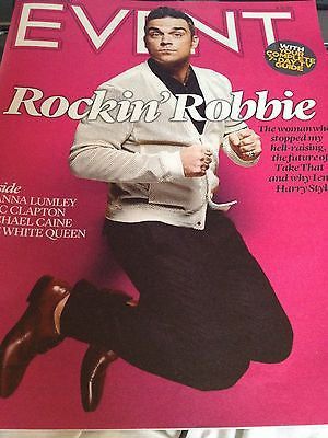 ROBBIE WILLIAMS interview TAKE THAT UK 1 DAY ISSUE NEW ERIC CLAPTON MAN OF STEEL