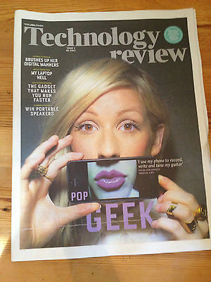 THE TIMES TECHNOLOGY REVIEW MAY 2013 ELLIE GOULDING PHOTO COVER AND INTERVIEW