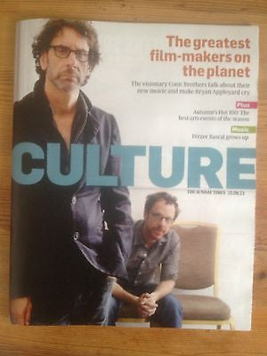 COEN BROTHERS interview DIZZEE RASCAL UK 1DAY ISSUE NEW TOM BROOKE PIPPA HAYWOOD