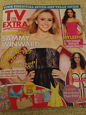 TV EXTRA MAGAZINE 23.06.2013 SAMMY WINWARD DANNII MINOGUE CHRIS FOUNTAIN MYLEENE