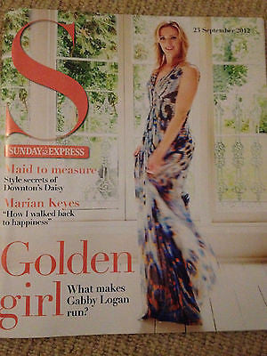 NEW S Mag Gabby Logan Britt Ekland Sophie McShera Chris Addison David Harewood