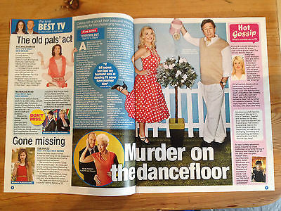 NEW WE LOVE TV MAGAZINE MARTIN CLUNES GLYNIS BARBER MICHAEL BRANDON GARY BARLOW