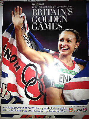 NEW Mail Magazine.London 2012 Olympics TEAM GB JESSICA ENNIS USAIN BOLT MO FARAH