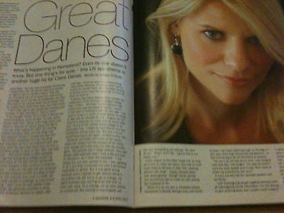 S EXPRESS Mag 08/04/2012 CLAIRE DANES Rose Leslie Paula Lane Mary King