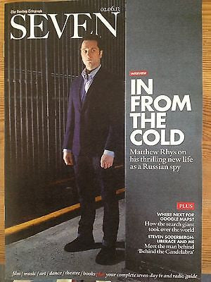 MATTHEW RHYS THE AMERICANS PHOTO COVER INTERVIEW UK MAGAZINE JUNE 2013 NEW