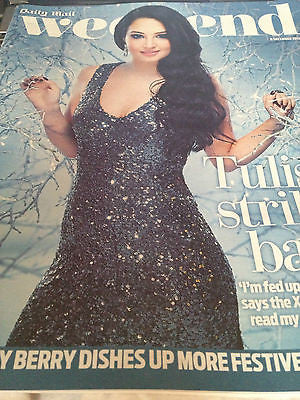 WEEKEND Magazine TULISA JOHN BARROWMAN PRISCILLA PRESLEY JASON DONOVAN LOVIBOND