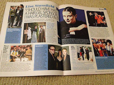 NEW CELEBS Magazine LISA STANSFIELD Julian Clary Siloh Fernandez George Michael