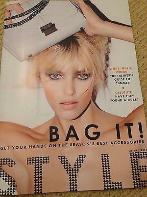 STYLE MAGAZINE MAY 26 2013 ANJA RUBIK FRAN CUTLER CERYS MATTHEWS