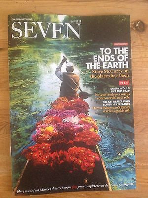 STEVE McCURRY uk mag 2013 NAVEEN ANDREWS DANIEL BRUHL TOM ODELL