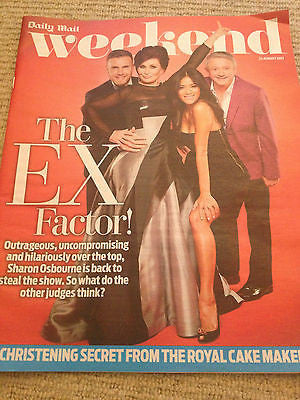 WEEKEND Mag 24/08/2013 GARY BARLOW Natalie Cole TOM HARDY RUSSELL TOVEY