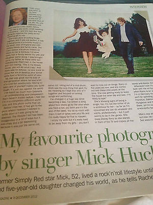 S Magazine MICK HUCKNALL SIMPLY RED NICOLE KIDMAN BILL TURNBALL NATALIE GUMEDE