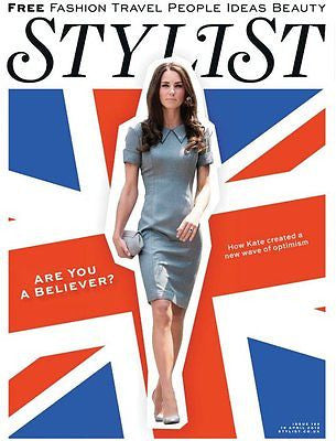 Kate Middleton Catherine Duchess of Cambridge UK Stylist Magazine April 2012