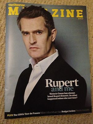New BRITISH OBSERVER Magazine RUPERT EVERETT interview Savages (21 April 2013)