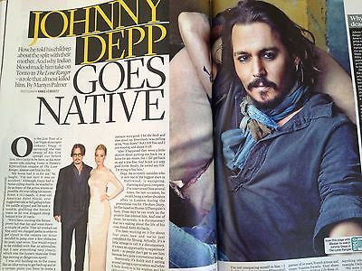 JOHNNY DEPP interview FRANCIS ROSSI UK 1 DAY ISSUE BRAND NEW CIARAN HINDS