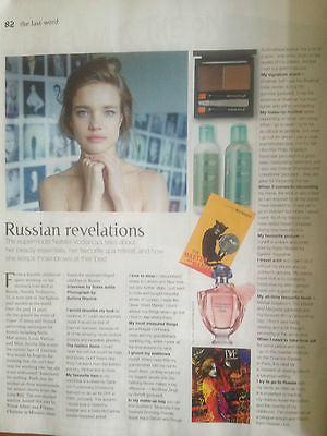 ST FASHION MAGAZINE AUTUMN/WINTER 2013 NATALIA VODIANOVA INTERVIEW