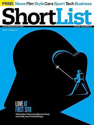 STAR WARS Darth Vader Chris O'Dowd Viggo Mortensen Gerard Butler Shortlist ~NEW~