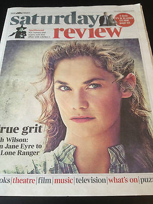 Times Saturday Review - Ruth Wilson August 2013 Downton Abbey Bjork Sean Harris