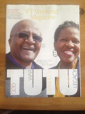 DESMOND TUTU interview NELSON MANDELA UK 1 DAY ISSUE NEW KANYA KING USAIN BOLT