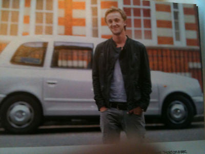 UK MAGAZINE = TOM FELTON DRACO MALFOY HARRY POTTER HUNK