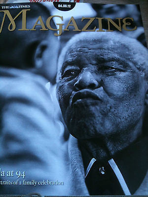 Nelson Mandela at 94 - Intimate Portraits of a family celebration UK Times Mag