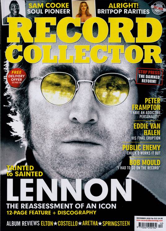 RECORD COLLECTOR magazine December 2020 #512 - JOHN LENNON The Beatles VAN HALEN