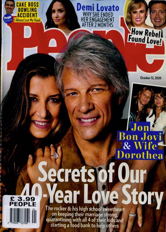 People Magazine Issue 12/10/2020 Jon Bon Jovi