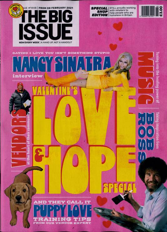 The Big Issue Magazine Issue NO 1448 Nancy Sinatra Interview