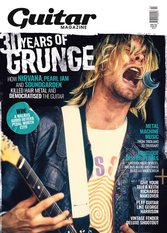 Guitar Magazine Magazine April 2021 Nirvana Soundgarden Pearl Jam