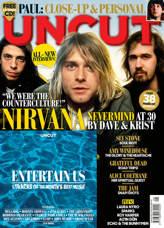 UK Uncut Magazine August 2021: NIRVANA Kurt Cobain Paul McCartney Laura Nyro