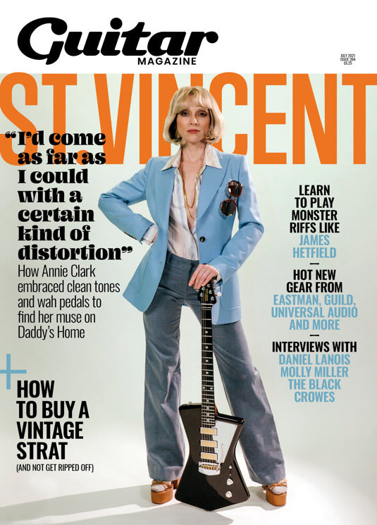 Guitar Magazine Magazine Issue JULY 21 ANNIE CLARK ST VINCENT