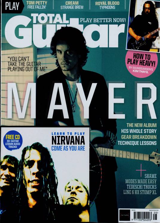 Total Guitar Magazine Summer 2021 John Mayer Cover