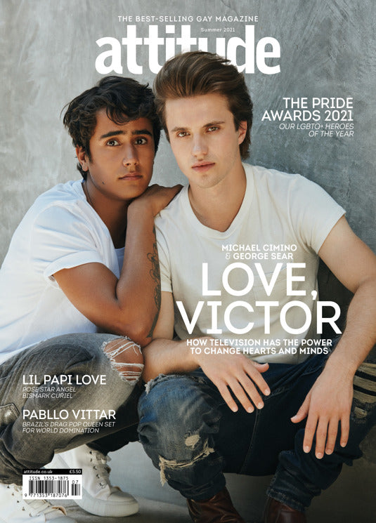 UK Attitude Magazine Summer 2021: LOVE VICTOR Michael Cimino GEORGE SEAR