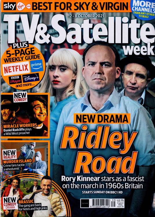 TV & SATELLITE Mag 02/10/2011 RORY KINNEAR Matthias Schoenaerts Daniel Radcliffe