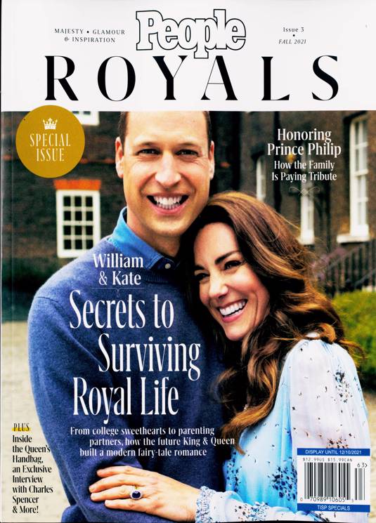 People Royals Magazine Fall 2021 Issue 3 Prince William And Kate Middleton