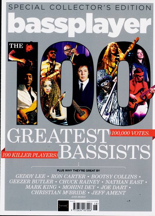Bass Player UK Magazine Magazine #418 PAUL McCARTNEY Geddy Lee RUSH