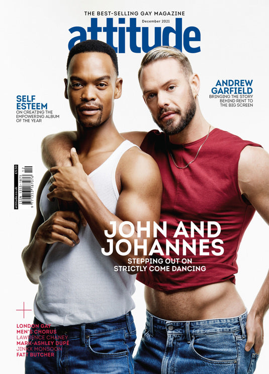 Attitude Magazine December 2021: John Whaite And Johannes Radebe COVER FEATURE