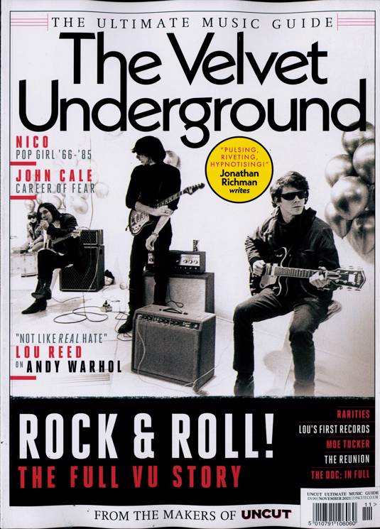 VELVET UNDERGROUND The Uncut Ultimate Music Guide Magazine November 2021