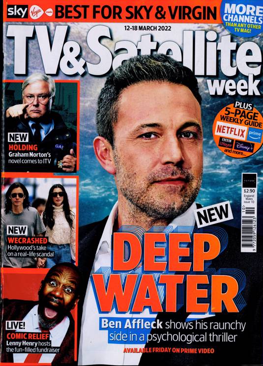 TV & SATELLITE Mag 12/03/2022 BEN AFFLECK Jared Leto Cillian Murphy