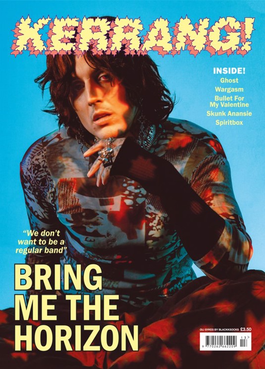 KERRANG! Magazine April 2022 BRING ME THE HORIZON Oli Sykes GHOST Cover #2