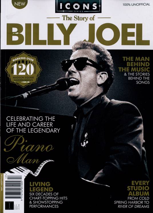 Icons Series Magazine 2022 - The Story of Billy Joel