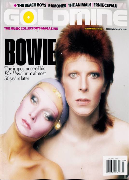 GOLDMINE Magazine Feb/March 2023 DAVID BOWIE Cover Feature