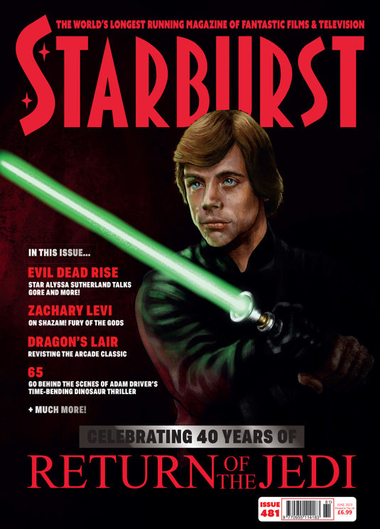 STARBURST Magazine #481 STAR WARS - RETURN OF THE JEDI Adam Driver Zachary Levi